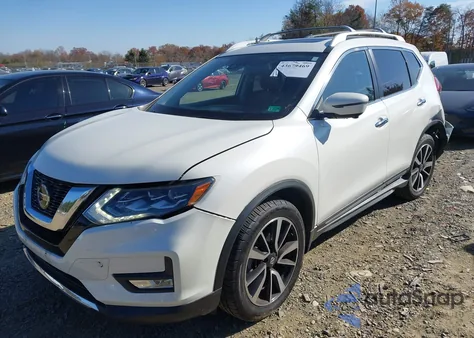 2018 Nissan Rogue Sl from USA, damaged, VIN JN8AT2MV7JW322778